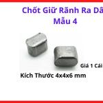 Chốt Giữ Rãnh Ra Dây Mẫu 4, Phụ Kiện Máy Hàn MIG Dùng Cho Bộ Đẩy Dây CO2, Hỗ Trợ Khóa Rãnh Dẫn Dây Chính Xác, Giảm Hiện Tượng Giật Dây Và Kẹt Dây Khi Vận Hành, Dễ Thay Thế Và Bảo Trì Trong Nhà Xưởng Sản Xuất