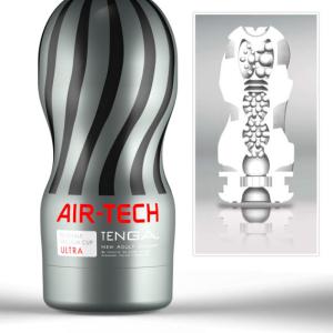 TENGA AIR-TECH ULTRA Nhật Bản, cốc thủ dâm nam tái sử dụng thiết kế khoang khí điều chỉnh lực hút, lõi TPE đàn hồi, kích thước Ultra Size rộng rãi, không rung, hỗ trợ vệ sinh sau khi dùng, dành cho người trưởng thành