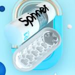 Cốc thủ dâm TENGA Spinner chính hãng, thiết kế cuộn xoắn ốc bên trong tạo chuyển động xoay khi thao tác, chất liệu Elastomer đàn hồi mềm mại, có thể vệ sinh tái sử dụng, không cần pin sạc, dành cho nam giới trưởng thành