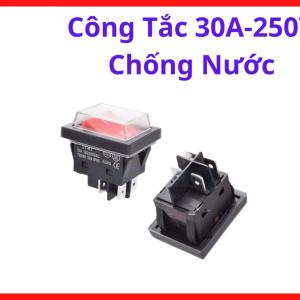 Công Tắc Chống Nước 30A 250V, Công Tắc Công Nghiệp, Công Tắc Máy Hàn, Công Tắc Bật Tắt Nguồn, Công Tắc Dòng Cao, Linh Kiện Điện Tử Thay Thế, linh kiện máy hàn.