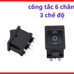 Công Tắc 6 Chân 3 Chế Độ, Công Tắc Chuyển Mạch Công Nghiệp, Công Tắc Điện, Công Tắc Điều Khiển, Linh Kiện Máy Hàn, linh kiện máy hàn.