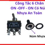 Công Tắc 6 Chân ON OFF ON Có Núm Nhựa An Toàn, Công Tắc Chuyển Chế Độ, Công Tắc Máy Hàn, Công Tắc Điều Khiển Điện, Công Tắc 3 Trạng Thái, Linh Kiện Điện Công Nghiệp