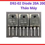 Diode D9202 20A 200V Tháo Máy, Diode Chỉnh Lưu Công Suất Cao Dùng Cho Máy Hàn Inverter, Bộ Nguồn Xung, Nguồn AC DC, Thiết Bị Điện Tử Công Nghiệp, Linh Kiện Thay Thế Sửa Chữa Máy Hàn