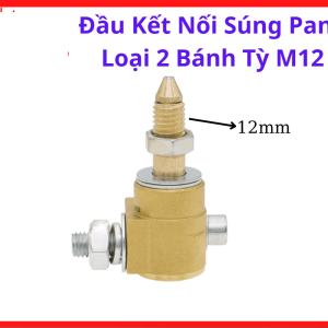 Đầu Kết Nối Súng Hàn MIG Pana M12 Loại 2 Bánh Tỳ, Linh Kiện Máy Hàn MIG Dùng Cho Súng Pana, Hỗ Trợ Dẫn Dây Hàn Chính Xác Và Giảm Hao Mòn Ruột Gà Khi Sử Dụng, kho linh kiện máy hàn.