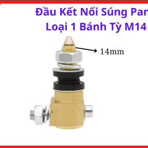 Đầu Gắn Súng Hàn Pana Loại 1 Bánh Tỳ M14, Bộ Kết Nối Súng Hàn MIG MAG Panasonic, Linh Kiện Máy Hàn CO2 Hỗ Trợ Dẫn Điện Ổn Định Và Dễ Bảo Trì Cho Thợ Hàn Cơ Khí, kho linh kiện máy hàn.