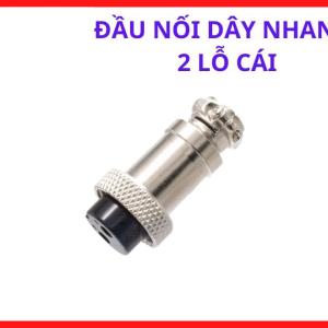 Bộ phụ kiện đầu cắm dây nhanh hai lỗ cái chuyên dụng độ bền cao, thiết bị hỗ trợ kết nối dòng điện nhanh chóng, chất liệu vỏ nhựa chống cháy hiệu quả, tối ưu hóa chi phí đầu tư dài hạn cho nhà thầu cơ điện công trình, linh kiện máy hàn.