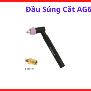 Đầu Súng Cắt AG60, Tay Súng Plasma Dùng Cho Máy Cắt Plasma Công Nghệ Inverter, Hỗ Trợ Cắt Kim Loại Liên Tục Với Cấu Tạo Dễ Thay Bép Plasma Và Điện Cực Plasma, Kho Linh kiện máy hàn.