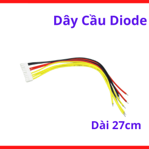 Dây Đấu Nối Cầu Diode 27cm, Linh Kiện Máy Hàn Công Nghiệp Và Thiết Bị Điện Tử Công Suất Cao, linh kiện máy hàn.