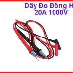 Dây Đo Đồng Hồ Đa Năng 20A 1000V, Hỗ Trợ Đo AC DC Voltage Và Kiểm Tra Linh Kiện Điện Tử