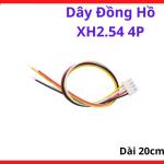 Dây Đồng Hồ XH2.54 4P, Dây Jack 4 Pin Chuẩn XH2.54, Dây Kết Nối Đồng Hồ Máy Hàn, Connector 4P Điện Tử, Dây Tín Hiệu Bo Mạch, Linh Kiện Máy Hàn Inverter Và DIY Electronics