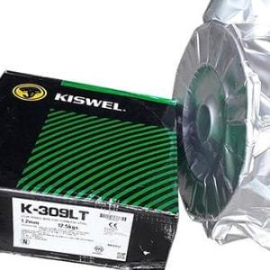 Dây hàn inox lõi thuốc Kiswel K-309LT 1.2mm 12.5kg, tiêu chuẩn E309LT1-1/-4, hàn thép hợp kim Cr-Ni, mối hàn đẹp, bền, chống ăn mòn, sản phẩm chính hãng, giá ưu đãi, giao nhanh