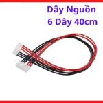 Dây Nguồn 6 Dây 40cm, Linh Kiện Kết Nối Điện Chuyên Dụng Cho Máy Hàn Inverter Và Hệ Thống Điều Khiển, linh kiện máy hàn.