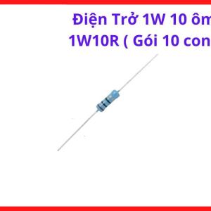 Điện Trở 10 Ôm Chân Cắm 1W, Linh Kiện Điện Tử Phổ Biến Cho DIY Và Bảo Trì, kho linh kiện máy hàn.