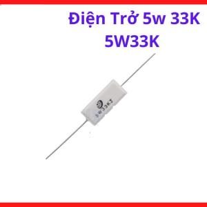 Điện Trở 33K Chân Cắm 5W, Resistor Công Suất Dùng Cho Board Công Suất, Máy Hàn Inverter Và Mạch Điện Tử, kho linh kiện máy hàn.