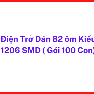 Điện Trở Dán 82 Ohm SMT 1206, Gói 100 Chiếc, Linh Kiện Điện Tử Thay Thế Bo Mạch, Hỗ Trợ Sửa Chữa Máy Hàn, Thiết Bị Điện Tử, Nguồn Xung, Điều Khiển Tự Động Và PCB Electronics, linh kiện máy hàn.