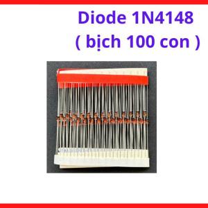 Diode 1N4148 Bịch 100 Con, Linh Kiện Switching Diode Tốc Độ Cao Cho Arduino, Mạch Điều Khiển Và Các Dự Án DIY Điện Tử, linh kiện máy hàn.