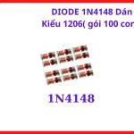 Diode 1N4148 Dán Kiểu 1206, Gói 100 Chiếc, Linh Kiện Điện Tử Chuyên Dùng Cho Mạch Chuyển Mạch, Mạch Bảo Vệ Và Mạch Điều Khiển