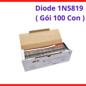Diode 1N5819 1A 40V Schottky, Dùng Trong Mạch Nguồn Hiệu Suất Cao, Bộ Chuyển Đổi Điện Áp, Thiết Bị IoT, ESP32 Development Board, Electronic Components, linh kiện máy hàn.