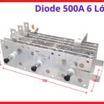 Diode 500A 6 Lớp Chỉnh Lưu Công Nghiệp, Diode Công Suất Dòng Cao, Linh Kiện Máy Hàn Hồ Quang, Máy Hàn CO2, Bộ Nguồn Chỉnh Lưu AC DC Và Hệ Thống Điện Công Suất Lớn