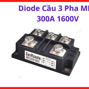 MDS300A1600V Three Phase Rectifier, Cầu Chỉnh Lưu Công Nghiệp 300A 1600V Dùng Cho Máy Hàn, Bộ Nguồn Công Suất Cao, Xi Mạ Và Điều Khiển Động Cơ, linh kiện máy hàn.