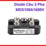 Diode Cầu 3 Pha 100A 1600V MDS100A1600V, Giải Pháp Chỉnh Lưu Dòng Điện Ổn Định Cho Hệ Thống Tự Động Hóa, Máy Hàn Và Nguồn Xi Mạ Công Nghiệp