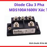 Diode Cầu Công Suất MDS100A1600V, Chịu Áp Cao 1600V Và Dòng Tải 100A Cho Thiết Bị Điện Công Nghiệp
