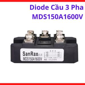 Diode Cầu MDS150A1600V, Giải Pháp Chỉnh Lưu Dòng Cao Cho Máy Hàn MIG, TIG, MMA Và Thiết Bị Công Suất, linh kiện máy hàn.