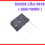 Diode Cầu 5010 50A 1000V, Module Chỉnh Lưu 3 Pha SQL50A Dùng Trong Máy Hàn Inverter, Bộ Nguồn Công Suất Và Tủ Điện Công Nghiệp