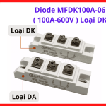 Diode MFDK100A-06 100A 600V Loại DK, Module Diode Chỉnh Lưu 100A, Hỗ Trợ Vận Hành Ổn Định Cho Máy Hàn Inverter Và Plasma