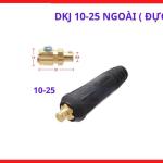 Cọc hàn DKJ chất lượng cao chính hãng tiêu chuẩn quốc tế, bộ 2 cọc hàn DKJ 10-25 ngoài đực thông minh, phụ kiện đồng chịu lực, giải pháp kết nối hoàn hảo cho các dự án gia công cơ khí đòi hỏi độ chính xác khắt khe, linh kiện máy hàn.