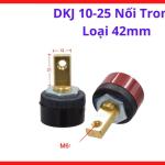 Giắc nối cáp hàn DKJ 10-25 chuẩn xác cho thiết bị cơ điện tử, linh kiện cao cấp giữ chặt dây không lỏng lẻo, thiết kế cấu trúc thông minh chống rung động mạnh liên tục trong quá trình sử dụng thực tế, linh kiện máy hàn.