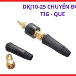 Bộ giắc cắm DKJ10-25 chính hãng độ bền cao, phụ kiện chuyên dụng truyền dẫn dòng điện cho thiết bị hàn điện tử, thiết kế tối ưu hóa tiếp điểm điện giúp truyền năng lượng mượt mà ổn định, giải pháp không thể thiếu cho xưởng cơ khí