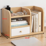 Kệ gỗ tủ sách 4 ngăn đa năng, lưu trữ tiện lợi cho sách, tài liệu và đồ trang trí, thiết kế chắc chắn và thẩm mỹ