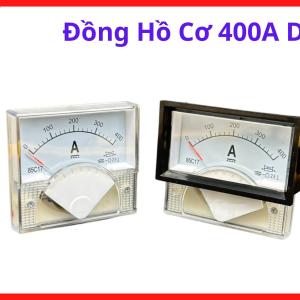 Đồng hồ kim hiển thị dòng một chiều 400A DC khung vỏ nhựa cách điện tốt, Thiết bị đo hiển thị cơ học tinh gọn chính xác cho hệ thống nguồn máy hàn, Phụ kiện linh kiện máy hàn điện tử chịu tải bền bỉ lâu năm, linh kiện máy hàn..