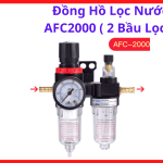 Đồng Hồ Lọc Nước AFC2000, Bộ Lọc Khí Nén 2 Bầu Lọc, Bộ Điều Áp Khí Nén Có Đồng Hồ, Lọc Tách Nước Máy Nén Khí, Phụ Kiện Máy Hàn Plasma, Bộ Lọc Hơi Nước Khí Nén Dùng Cho Xưởng Và Sửa Chữa