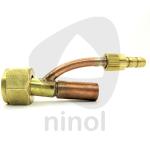 Đuôi ốc nối súng TIG M16x1.5 phụ kiện hàn argon kết nối dây và tay súng WP17 WP18 WP26 giúp đảm bảo kín khí ổn định hồ quang phù hợp thợ cơ khí DIY và chuyên nghiệp dễ lắp đặt và thay thế nhanh