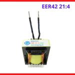 Biến áp xung EER42 tỷ lệ 21:4 lõi tròn cho mạch công suất máy hàn điện tử, linh kiện điện từ tỷ lệ 21:4 điều phối tín hiệu xung chính xác, phụ kiện thay thế bo mạch máy hàn inverter an toàn, thiết bị linh kiện sửa chữa máy hàn, linh kiện máy hàn.