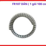 FR107 Dán SMD, Gói 100 Con, Diode Fast Recovery 1A 1000V, Chỉnh Lưu Tốc Độ Cao, Nguồn Xung, Máy Hàn Inverter, Mạch Công Suất Và Thiết Bị Điện Tử Công Nghiệp