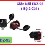 Bộ giắc nối EDZ 95 hai cái chuyên dụng, phụ kiện thiết yếu cho hệ thống tủ điện tự động hóa, chất liệu đồng dày dặn chống oxy hóa, vận hành ổn định trong môi trường làm việc khắc nghiệt nhất hằng ngày tại các nhà máy