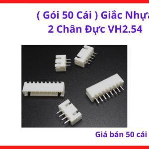 Gói 50 Cái Giắc Nhựa 3 Chân Đực VH2.54 Hỗ Trợ Tối Ưu Cho Việc Kiểm Tra Và Vận Hành Thử Nghiệm Các Mạch Điện Tử Trước Khi Đưa Vào Sử Dụng, linh kiện máy hàn.