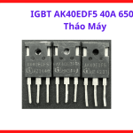 IGBT AK40EDF5 40A 650V Tháo Máy, Giải Pháp Thay Thế Linh Kiện Công Suất Cho Máy Hàn Inverter, Máy Cắt Plasma, UPS, Bộ Điều Khiển Động Cơ Và Nguồn Xung Công Nghiệp, linh kiện máy hàn.