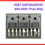 IGBT G40T65AK5HD 40A 650V Tháo Máy, Transistor Công Suất TO247, IGBT Máy Hàn Inverter, Linh Kiện Máy Hàn Điện Tử, IGBT Welding Converter, Transistor Switching Công Suất, Linh Kiện Sửa Máy Hàn