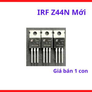 IRFZ44N TO220 MOSFET Kênh N 49A 55V Mới, Linh Kiện Công Suất Điều Khiển Motor, Điều Tốc Quạt DC, Bộ Điều Khiển PWM, Nguồn Xung, Inverter, Robot DIY, Bộ Kích Điện Công Suất, linh kiện máy hàn.