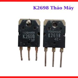MOSFET K2698 TO3P Tháo Máy, Linh Kiện Công Suất N Channel Dành Cho Nguồn Switching, Relay Drive, Motor Drive Và Bộ Điều Khiển Công Suất