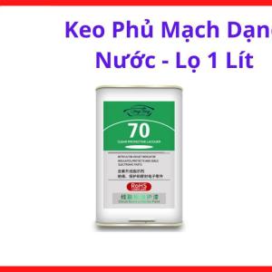 Keo Phủ Mạch Dạng Nước Lọ 1L, Keo Bảo Vệ Linh Kiện Điện Tử, Dùng Cho Board Máy Hàn, Main Inverter, Nguồn Switching, Gia Công PCB Và Điện Tử Công Nghiệp, kho linh kiện máy hàn.