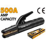 Kìm hàn 500A Tolsen 44929, kẹp que hàn điện 260mm, Electrode Holder, hỗ trợ điện cực 2.5mm đến 9.5mm, cấu tạo sắt và đồng thau, dùng cho máy hàn que, hàn hồ quang, sửa chữa kim loại
