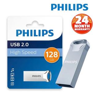 USB 128GB Philip Mini 21UA – Vỏ Kim Loại Bền Bỉ, Nhỏ Gọn, Tốc Độ Truyền Dữ Liệu Nhanh, Lưu Trữ An Toàn Cho Laptop, PC, Ô Tô, Smart TV