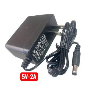 Adapter 5V 2A cao cấp đầu lớn – nguồn camera, hub TV, switch mạng, đảm bảo điện áp chuẩn, chống cháy nổ, bảo vệ mạch, hiệu suất cao, phụ kiện không thể thiếu trong hệ thống camera giám sát