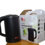 Ấm đun nước siêu tốc Inox SS304 Bigsun, công suất 1500W, dung tích 1.8 lít, tự ngắt khi sôi, đun nước nhanh an toàn, thân Inox chống gỉ, thiết kế hiện đại sang trọng, phù hợp gia đình và văn phòng