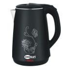 Ấm Đun Siêu Tốc Inox Bigsun BK-20B, Dung Tích 2 Lít, Công Nghệ Tiết Kiệm Năng Lượng, Vỏ Inox 2 Lớp Chống Bỏng, Đèn Báo Trạng Thái, Tự Ngắt Khi Sôi, Đế Xoay 360°, An Toàn, Bền Bỉ, Đun Nước Nhanh Chóng, Tiện Dụng Mỗi Ngày